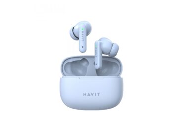 AURICULAR HAVIT INALAMBRICO CON BLUETOOTH 5.0 CONTROL TACTIL INTELIGENTE - BLUE