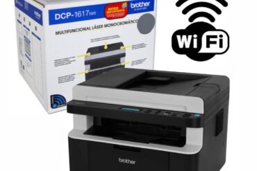 Impresora Brother DCP-1617NW multifuncion laser wifi