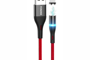 CABLE IPHONE X30 1MT MAGNETICO/LED FONENG