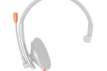 AURICULAR C/MIC HP002 WHITE MEETION