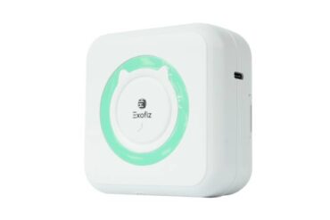 Mini Impresora Térmica Bluetooth Con Rollo De Regalo Exofiz
