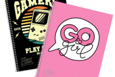 Cuaderno Papiros Flex con Espiral