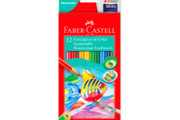 Lápices Acuarelables Faber-Castell 12 Unidades