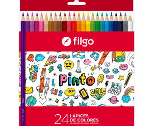 Lápices De Resina Filgo 24 Unidades