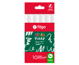 Tizas Blancas 10 Unidades