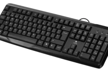 Teclado Usb Te-01 Negro Exofiz Negro Español Latinoamérica